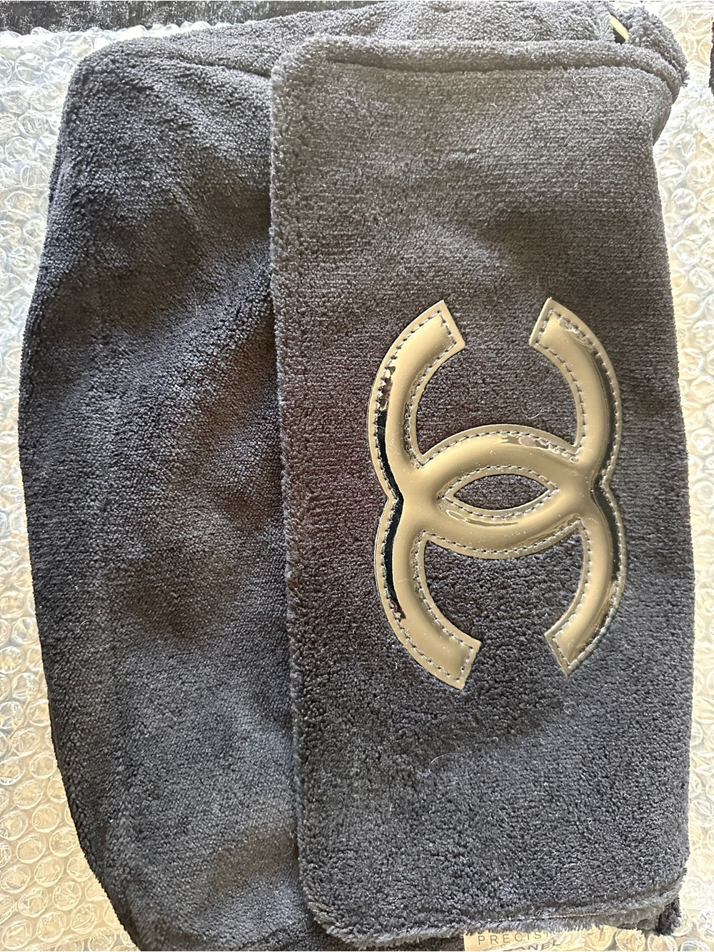 CHANEL PRECISION Shoulder/Crossbody/Clutch Bag 
with Black Interlocking CC Logo - Picture 7 of 7
